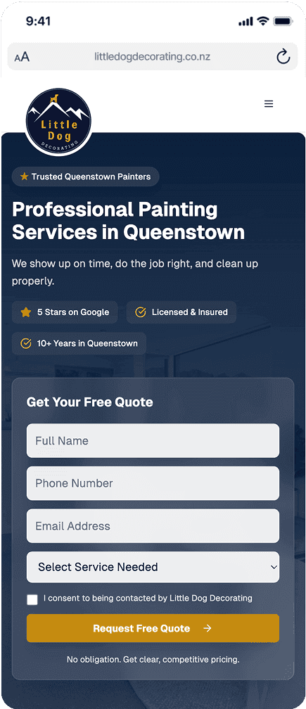 Mobile responsive design