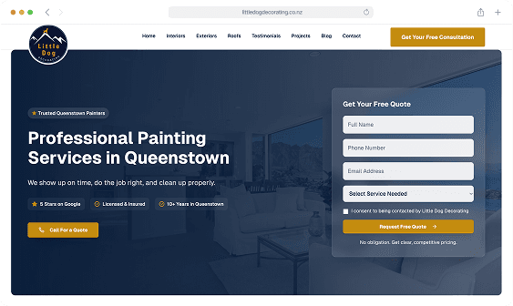 Desktop responsive design
